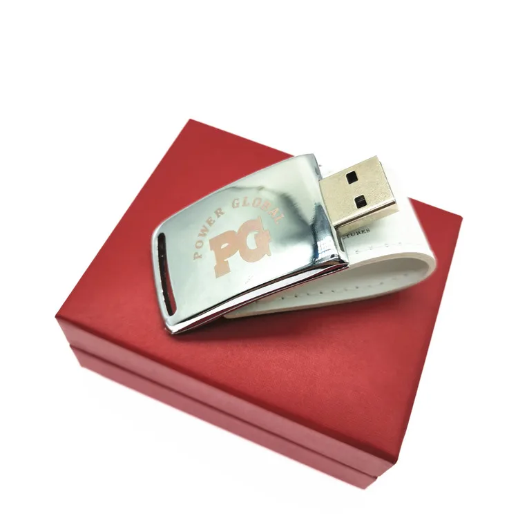 Usb флеш накопитель в кожаном корпусе с логотипом компании на заказ 32 ГБ 4 8 16 ГБ|USB
