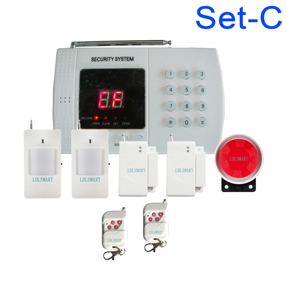 PSTN Home Security Alarm system Wireless Telephone Line Burglar System Auto Dialer | Безопасность и защита