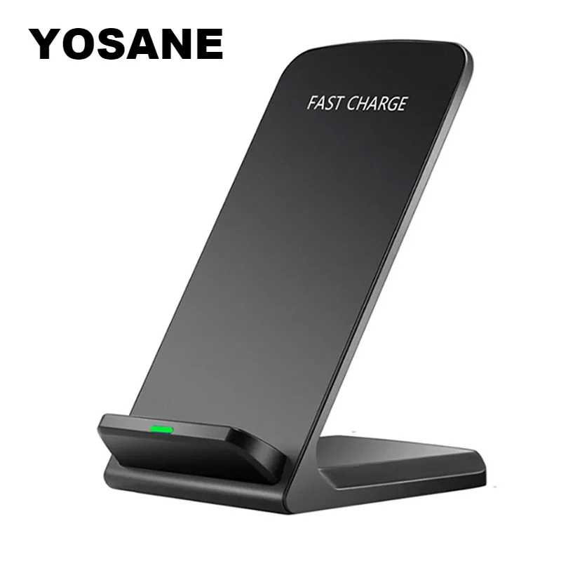 Qi Беспроводное зарядное устройство подставка держатель для iPhone X 8 Plus Samsung Note8 S9 S8