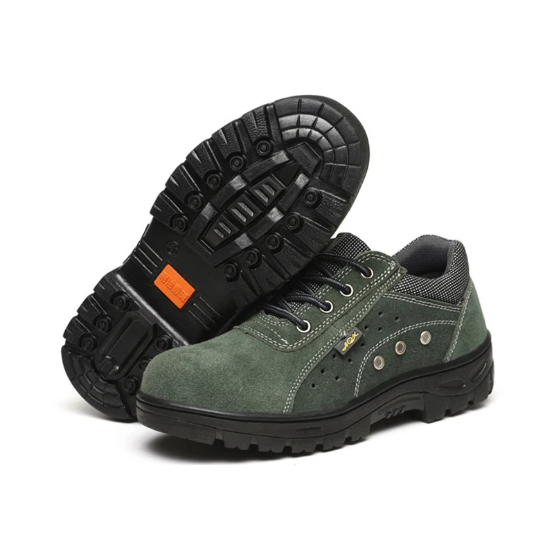 Брендовые женские и мужские рабочие безопасные ботинки со стальным носком