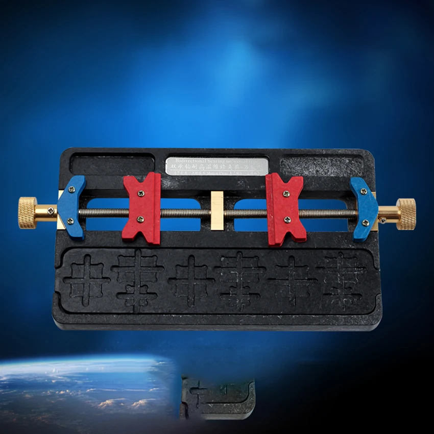 Multifunction Repair Clamp Double Bearing High Temperature Resistance Mobile Phone Motherboard Fixture BGA Chip Positioning Tool
