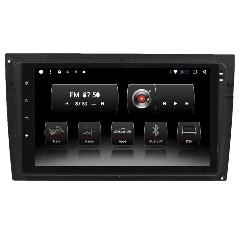 9 &quotAndroid Авторадио автомобильный мультимедийный Стерео GPS Навигация DVD Радио
