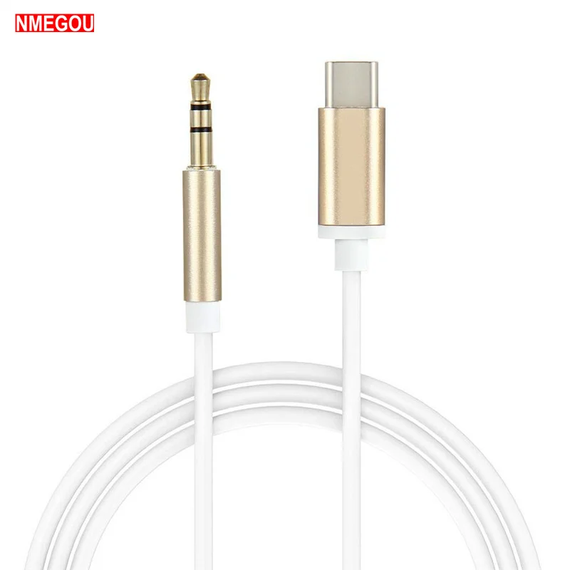 Аудиокабель со штекером Usb Type C и разъемом 3 5 мм стерео шнур для Samsung Galaxy S10 Plus Xiaomi Mi 9