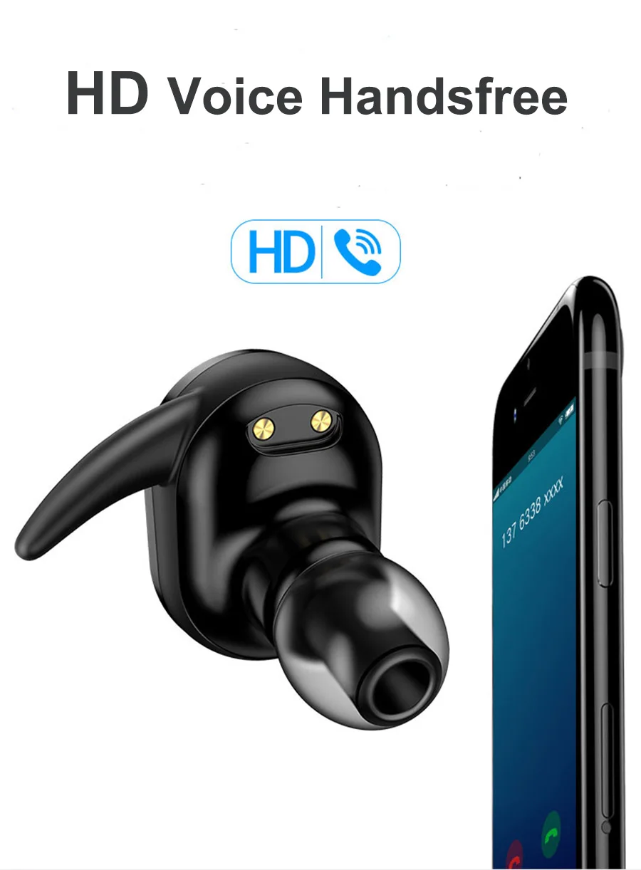 Вы первый Bluetooth 5,0 TWS Bluetooth наушники беспроводные наушники с зарядным устройством гарнитура с микрофоном для телефона