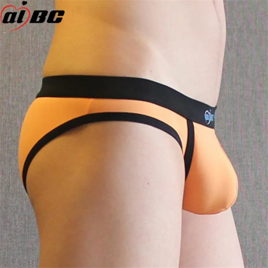 Gays пенал Мужское нижнее белье G Strings стринги Gay открытый промежность мужской