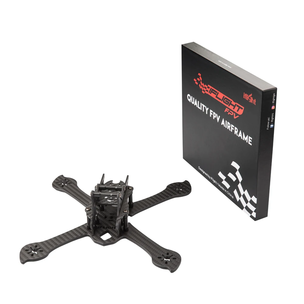 Iflight углеродного волокна transframe X5 правда X 5 дюймов 220 мм FPV Racing Frame Совместимость