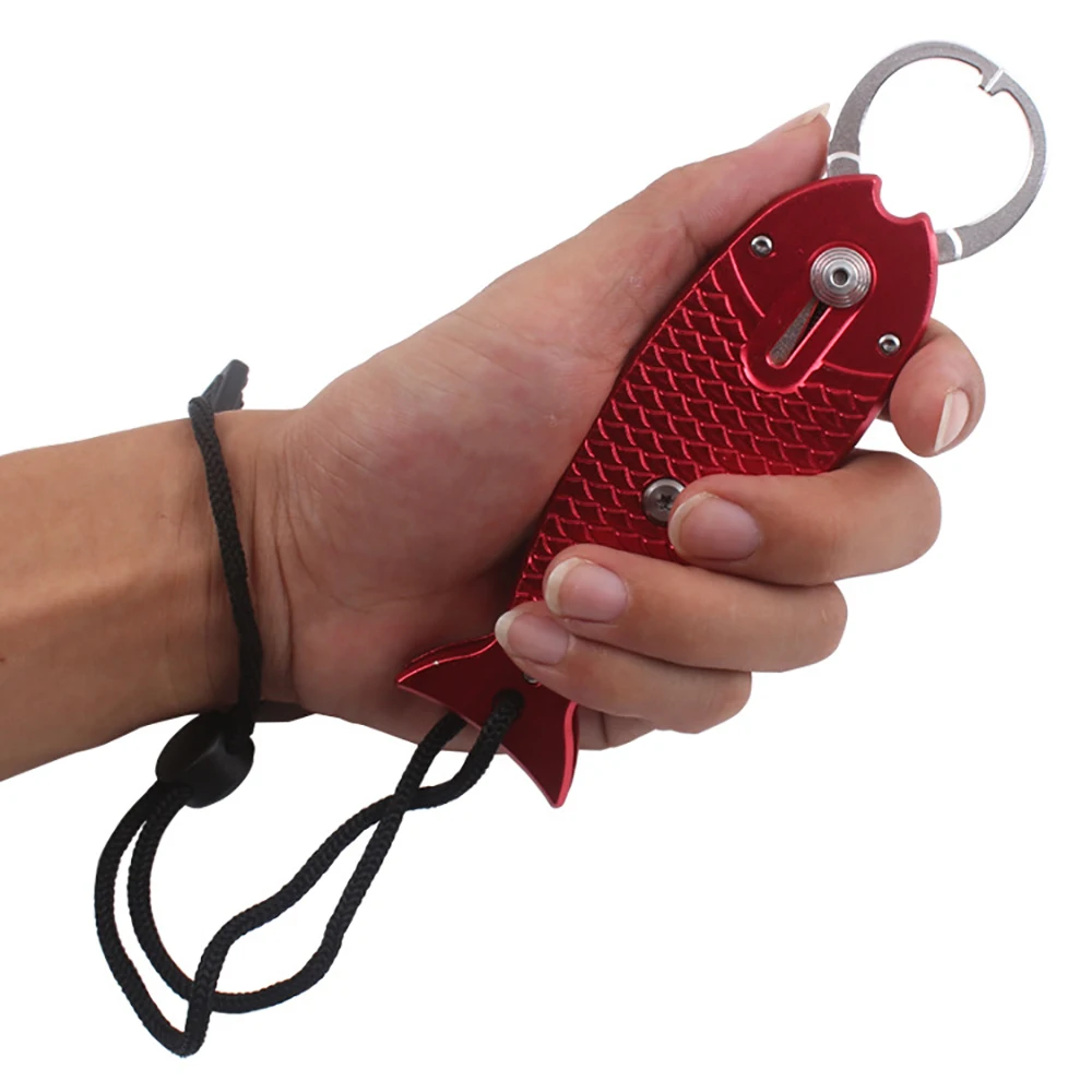 Ультралегкий портативный захват для рыбы из алюминиевого сплава рта губ