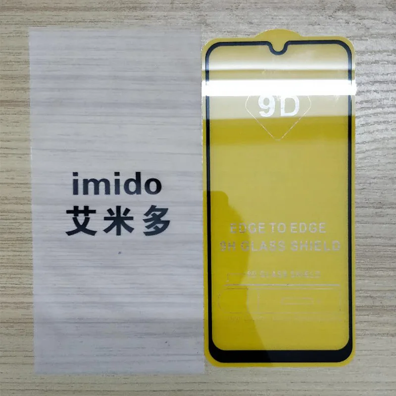 Just Glass (Black) Полное покрытие из закаленного стекла для Zte Blade V9 Vita Axon 10 Pro Nubia Z18 защита экрана на V9Vita защитное стекло Подарочная посылка - Цвет: Just Glass (Black)