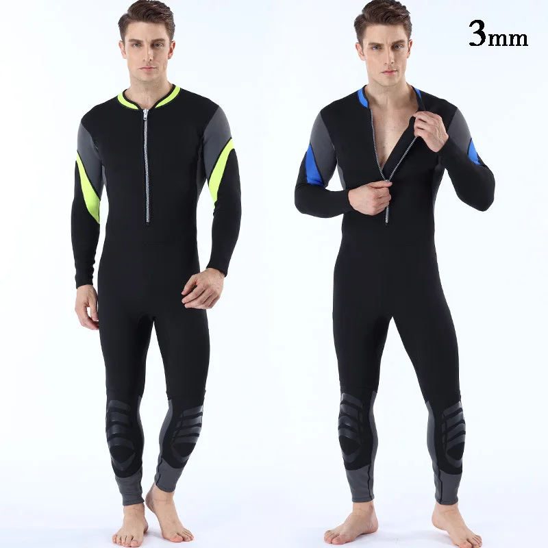 3MM Men's Diving Suit Warm Outdoor One-piece Surfing New Arrival Size S-XXL | Спорт и развлечения