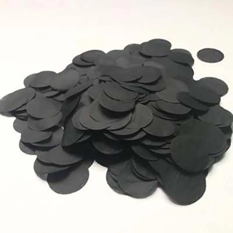 black 10 г/пакет, розовые конфетти, украшения для первого рождения мальчика, украшения для свадьбы, украшения для конфет, украшения для воздушных шаров, Dec - Цвет: black