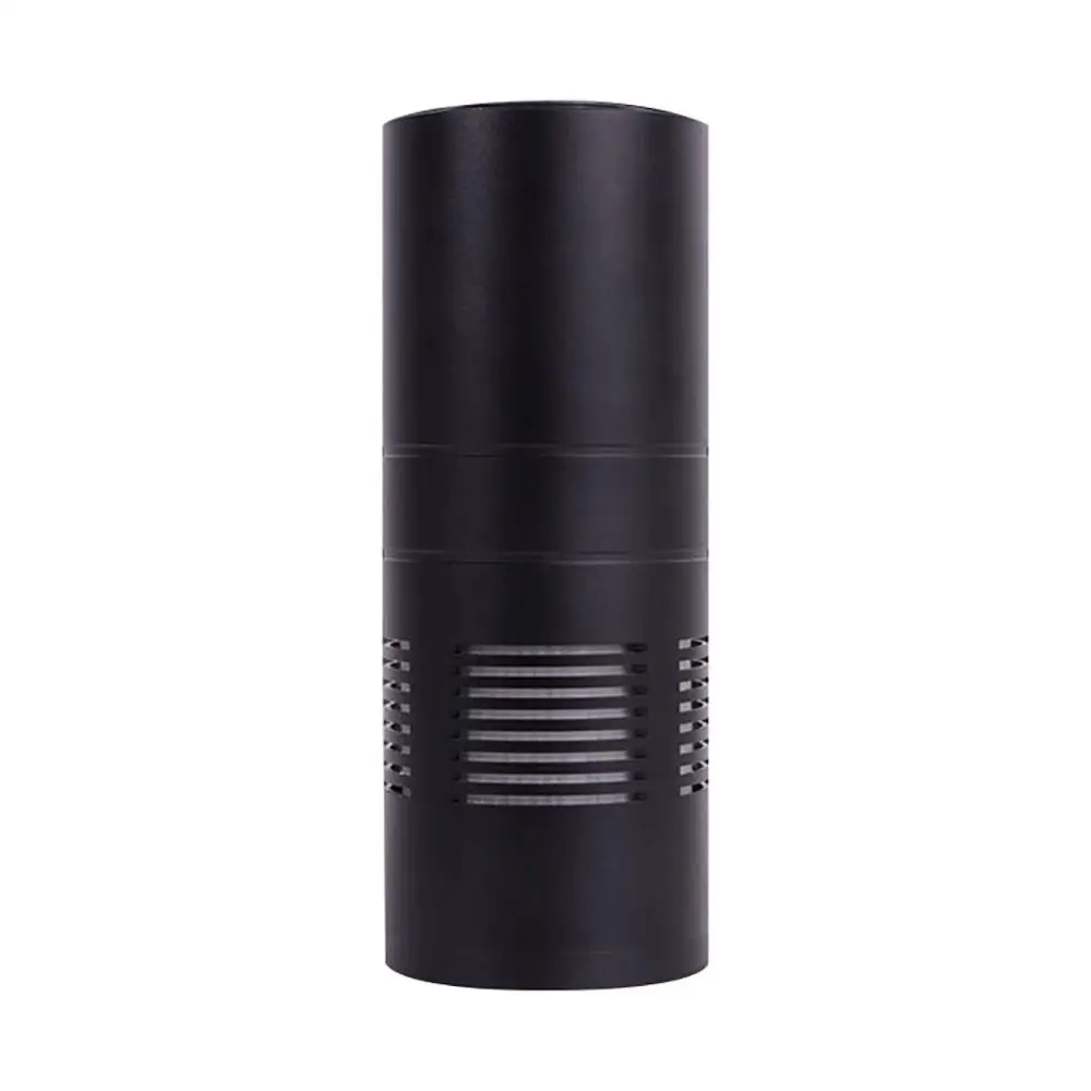 air purifier black Мини Автомобильный очиститель воздуха Арома-диффузор HEPA фильтр очиститель воздуха PM2.5 датчик удаления формальдегида пыли для домашнего офиса автомобильные принадлежности - Цвет: air purifier black