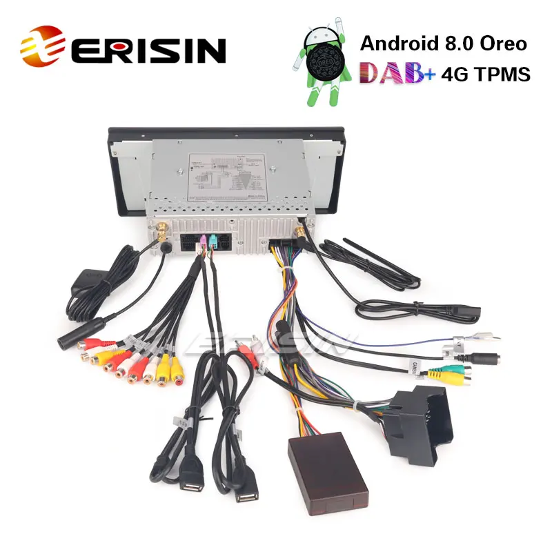 Erisin ES7339B 7 &quotAndroid 8 0 автомобильный стерео DVD DAB + GPS SAT NAV DVR 4G для BMW 5er E39 E53 X5