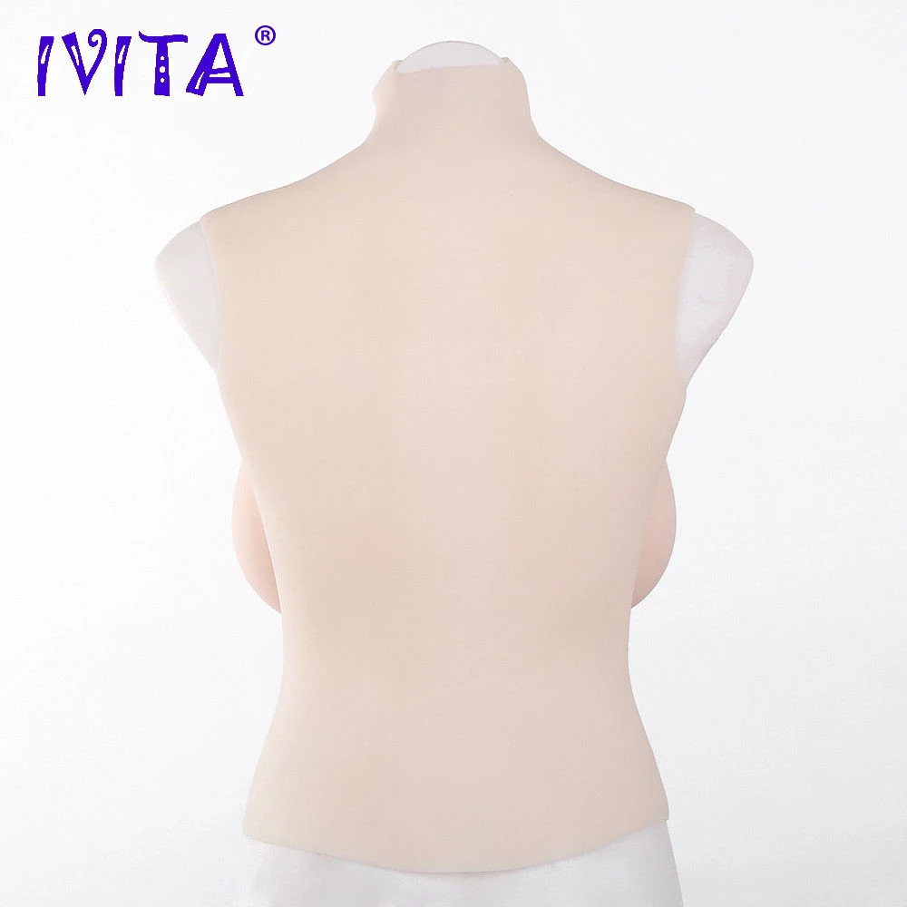 Искусственная силиконовая грудь IVITA поддельные груди для трансвеститов