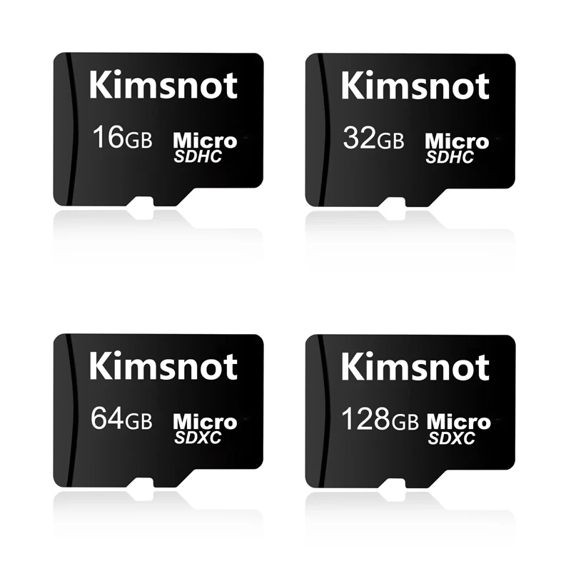 Kimsnot карты памяти 64 ГБ Micro SD 128 32 16 8 4 Class 10 MICROSD MicroSDHC microSDXC Flash Card Реал Ёмкость |