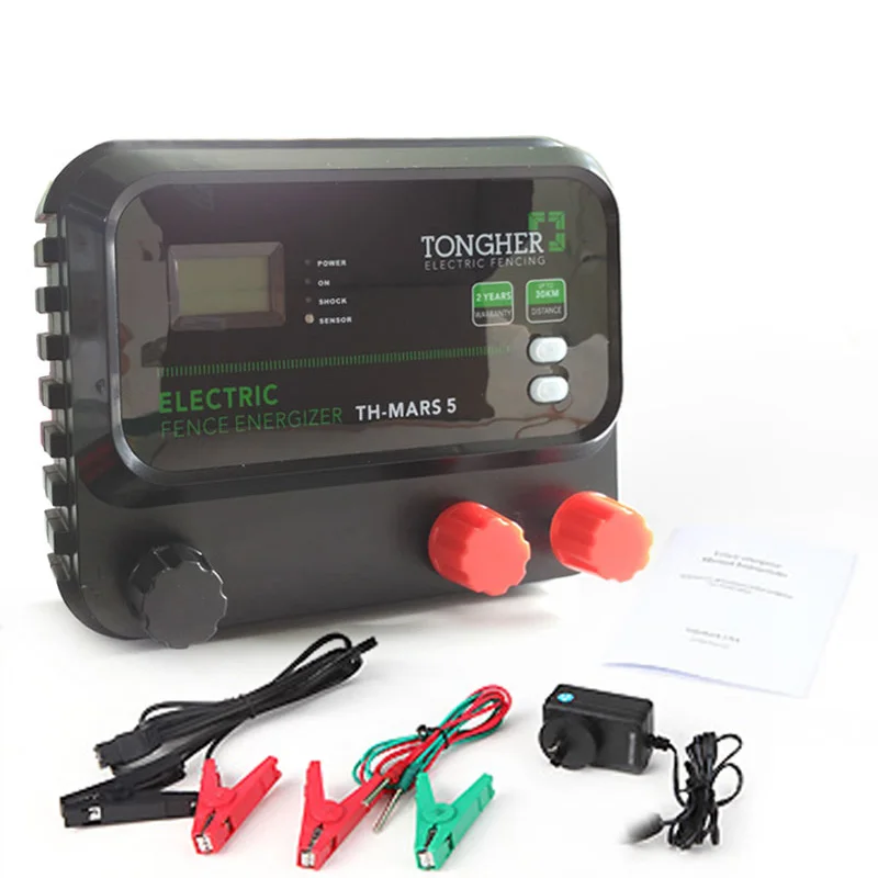 Электрический забор на солнечной батарее силовой Контроллер заряда для крупного