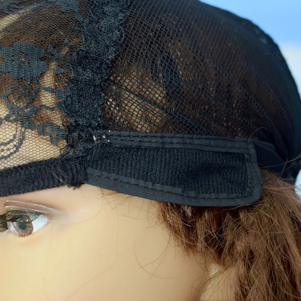 1 шт. шапочка для парика с двойным шнурком изготовления париков и плетения волос