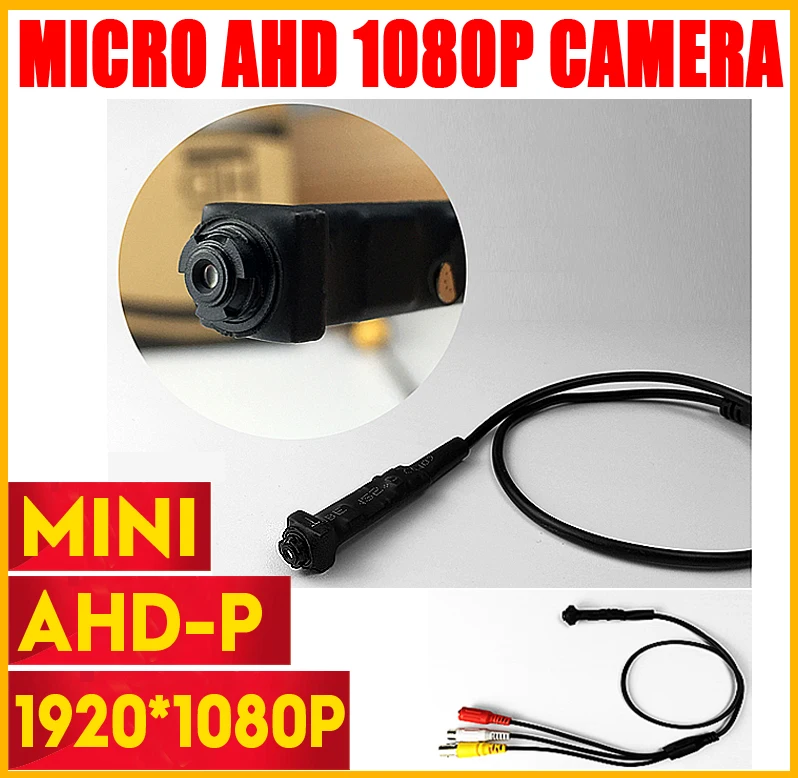 

Super Mini Audio Camera 1080P 2MP Security Surveilence CCTV mini Camera 3.7mm lens Wide Lens Video Super small video have cable