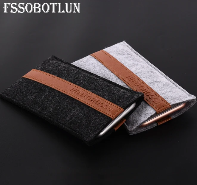 Чехол FSSOBOTLUN для ZTE Tempo Go 5 0 дюйма 6 стилей защитная сумка с карманом карт шерстяной