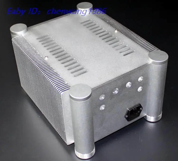 Новейший двойной слой алюминия радиатор усилитель шасси корпус DIY YA25|amplifier