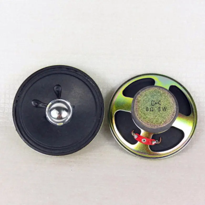

2pcs 3.5" inch 8Ohm 8 3W Full-range Audio Speaker Loudspeaker