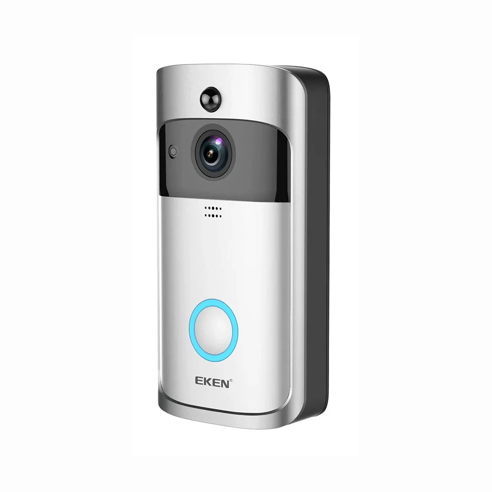 EKEN V5 Smart WiFi видео дверной звонок камера визуальный домофон с чимом ночного