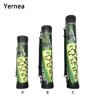 yernea high quality chess games set portable outdoor chess games shoulder straps travel plastic chess pieces board game