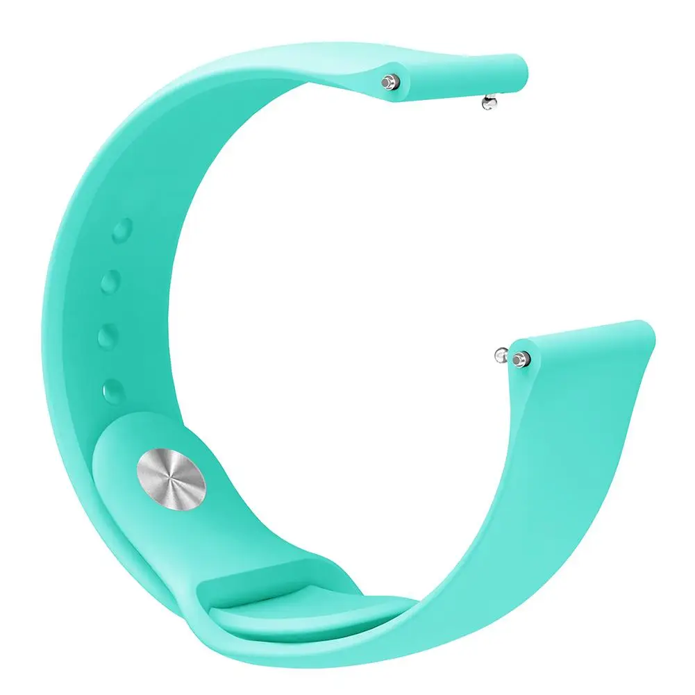 Силиконовый спортивный ремешок для наручных часов Samsung Galaxy Watch S4 42 мм & Gear S2 46 S3