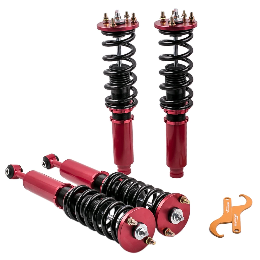 Новая красная подвеска coilver для 04 08 Honda Acura TSX 03 07DX EX LX SE Accord амортизаторы Понижающие