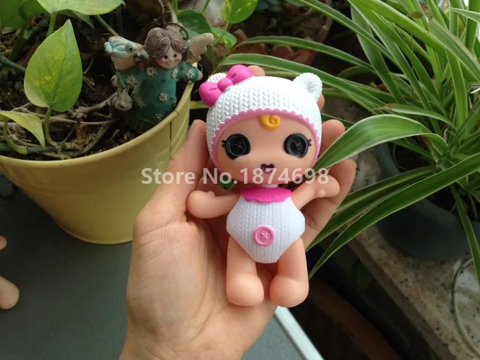 Новые милые мини куклы Lalaloopsy для новорожденных набор из 3 фигурок детские игрушки