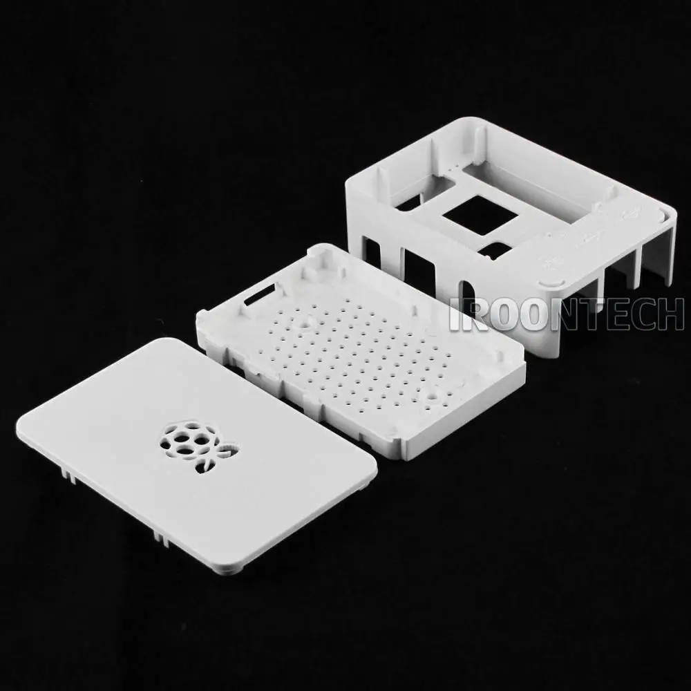 case J2: Official Original Case Box for Raspberry PI 3 model B PI3 and 2 White ABS Plastic Cover Shell Enclosure Housing | Компьютеры и