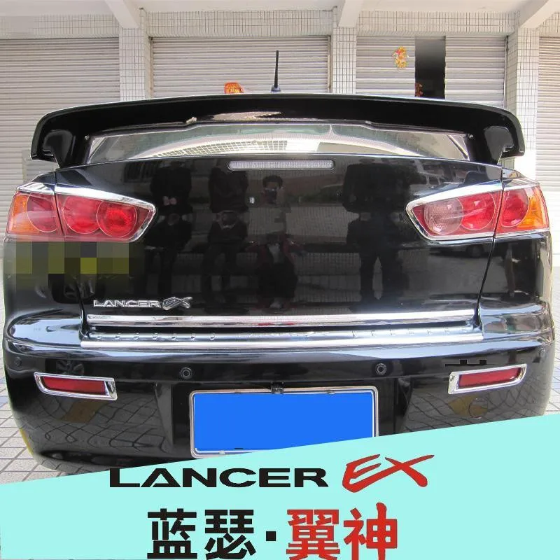 Автомобильный Стайлинг для Mitsubishi Lancer/Lancer X/Lancer Evo 2008 2018 автомобильный ABS хром