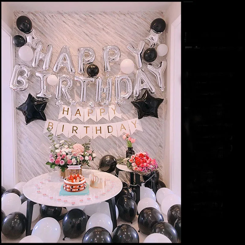 Набор воздушных шаров из фольги с жемчужинами 1 комплект|Воздушные шары и