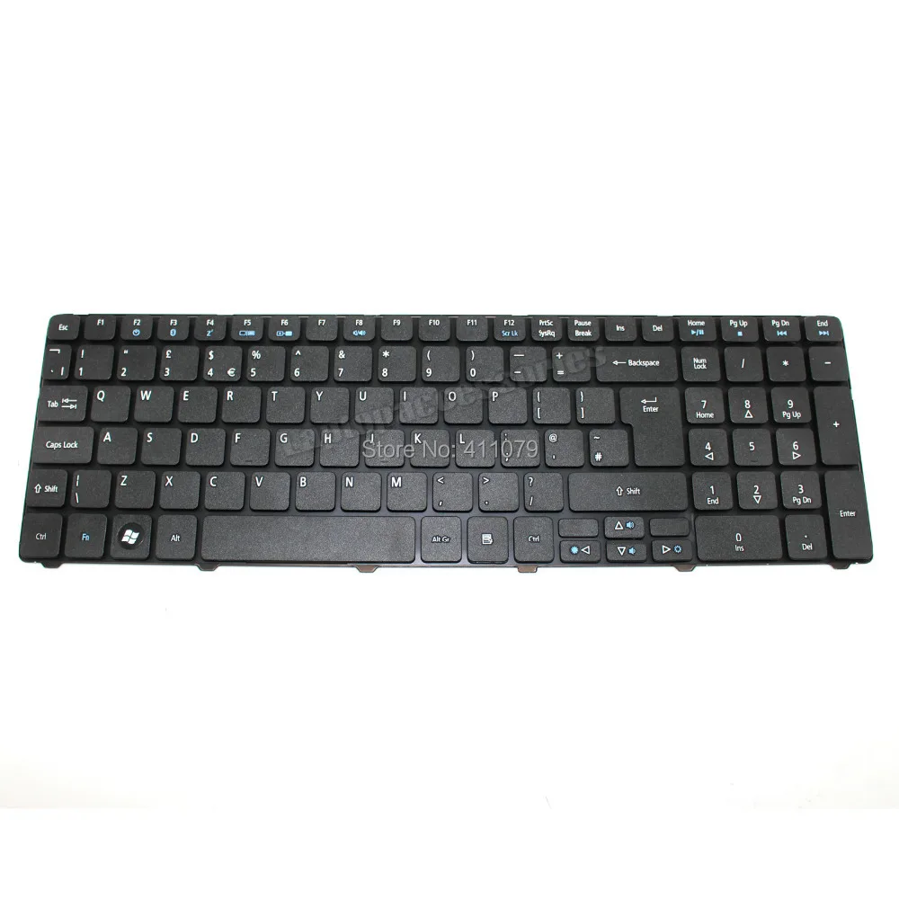 Новый ВЕЛИКОБРИТАНИЯ Клавиатура Для Acer Aspire 8942 G52 5810 5536 5253 5625 7739 7738 7740 5738 7736 Г 7735 7540