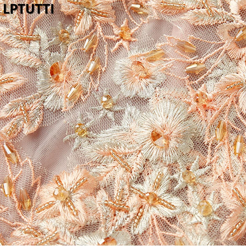 LPTUTTI новое женское элегантное вечернее платье с вышивкой и кристаллами, роскошное длинное вечернее платье