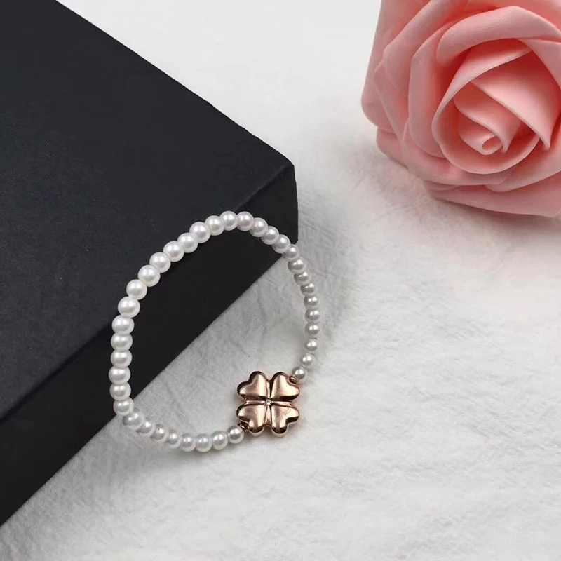 Бутик amorita Clover Дизайн Мода жемчужный браслет|Браслеты с шармами| |