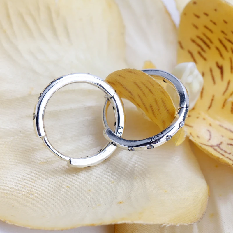 Женские круглые серьги из серебра 925 пробы с фианитами|earrings for|earrings for womenearrings women |