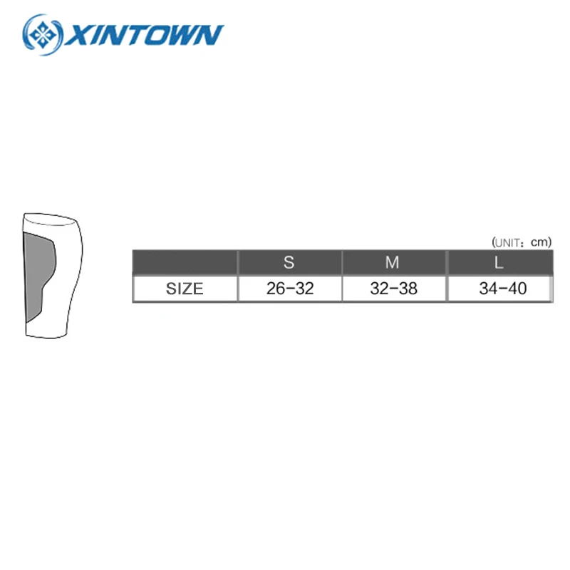 Xintown сжатием legwarmer теленка Brace Бег сжатия ног рукава polainas senderismo гетры Calcetines Ciclismo