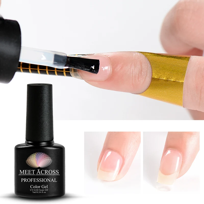 Гель лак для ногтей 7 мл прозрачный розовый телесный|Гель ногтей| |