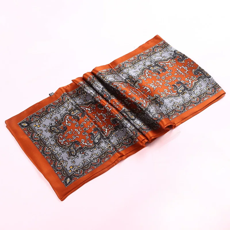Men's Checked Scarf, Winter Korean Color Matching Warm Imitation Cashmere Scarf, Long Simple Men's Neck