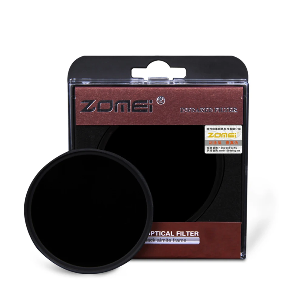 Zomei 52 мм стекла ИК X-Ray инфракрасный фильтр 850nm IR85 для Sony Canon Nikon объектив зеркальной