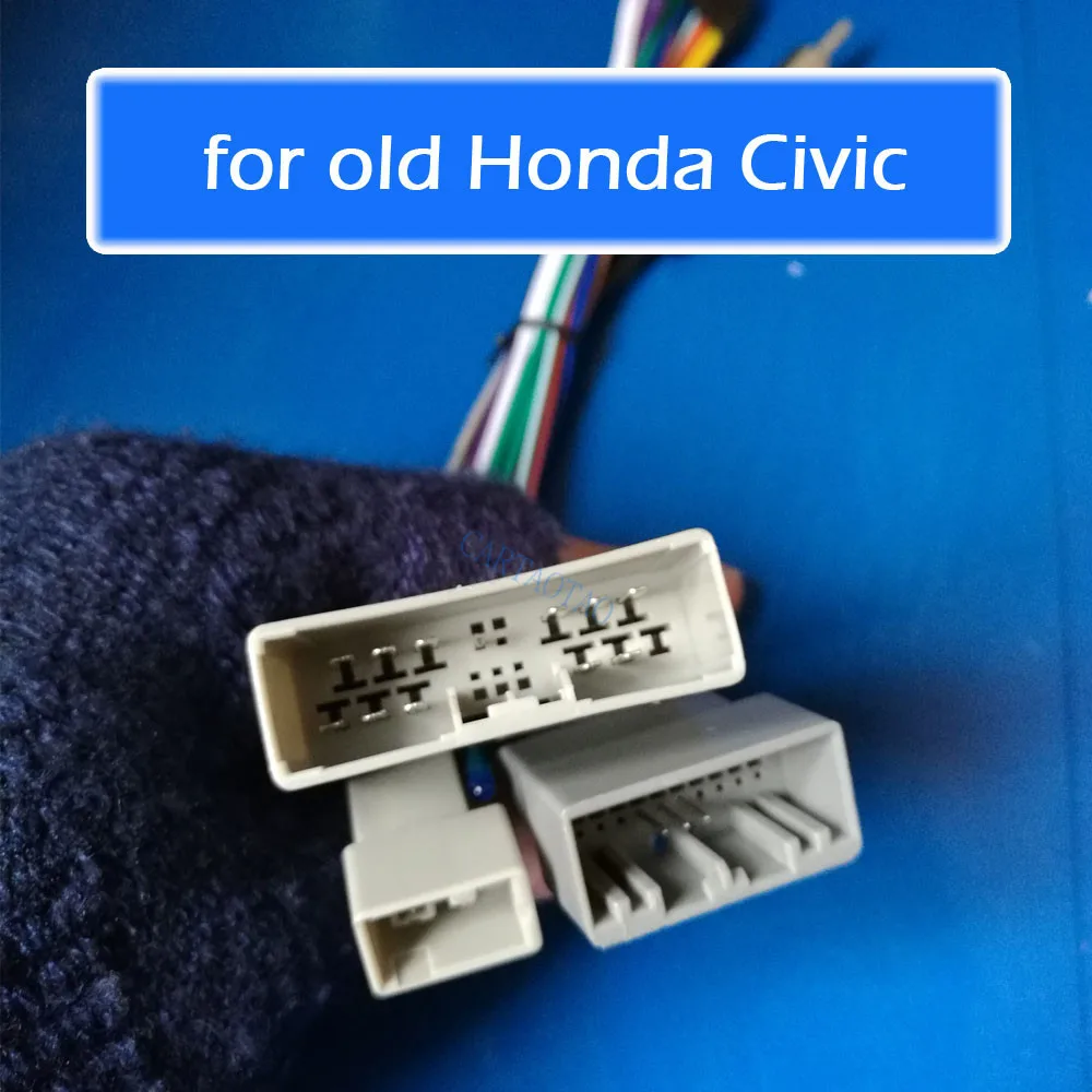 H-Honda civic 2 Din автомобиль Android радио кабель для Volkswagen Nissan Toyota Honda hyundai Kia peugeot и других старых шнуров питания адаптер разъем - Название цвета: H-Honda civic