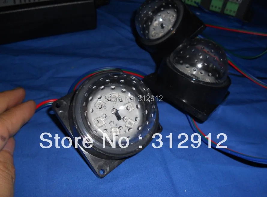 Полноцветный светодиодный пиксельный настенный светильник WS2811 6 шт. 12 в пост.