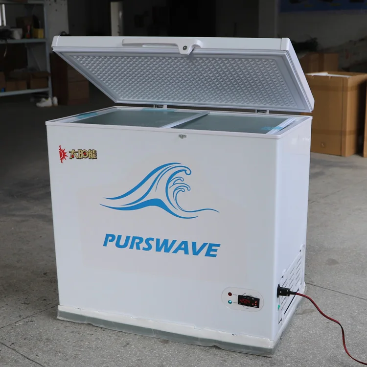 Purswave BD/BC 208 208L DC солнечный морозильник 12V24V48V однодверный холодильник