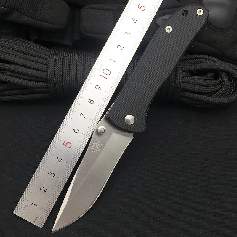 Sanrenmu 7007 8CR14Mov лезвие G10 ручка Походный кемпинг Выживание Охота универсальный нож