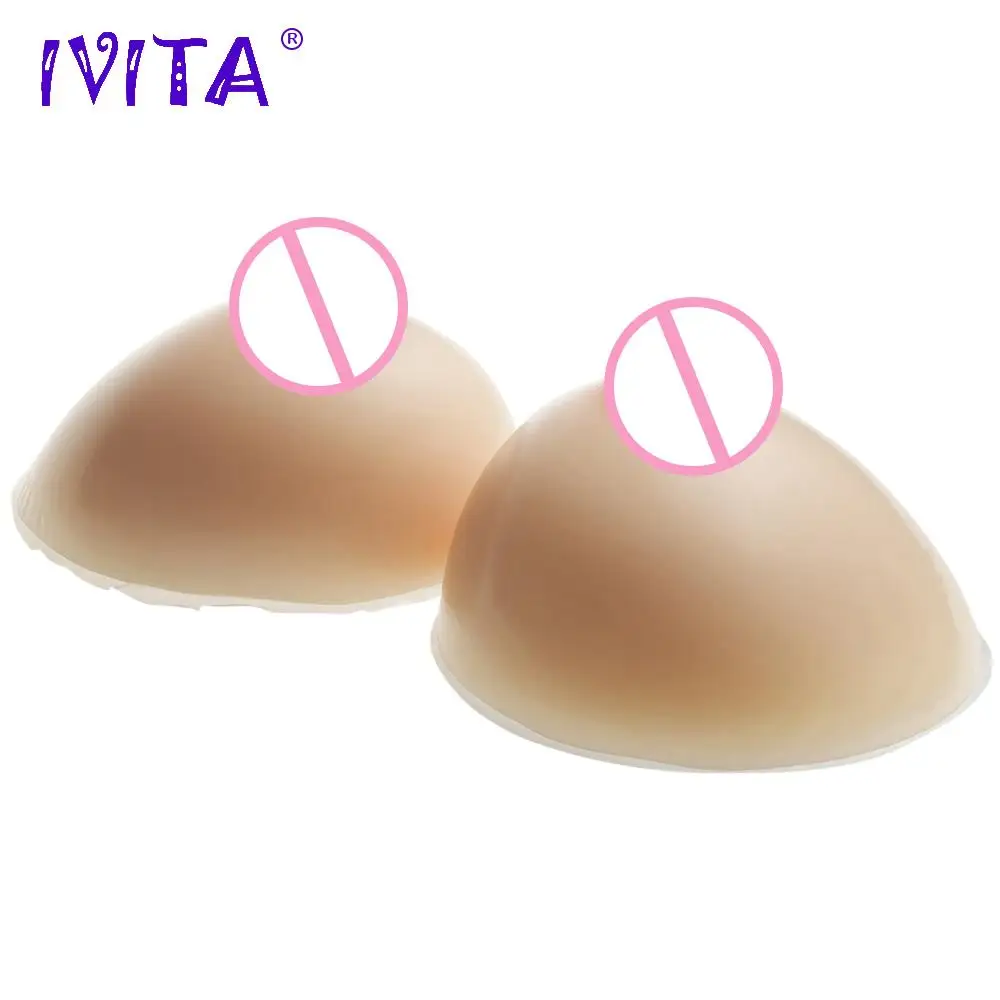 IVITA 2400 г силиконовые формы груди реалистичные накладные для трансвеститов