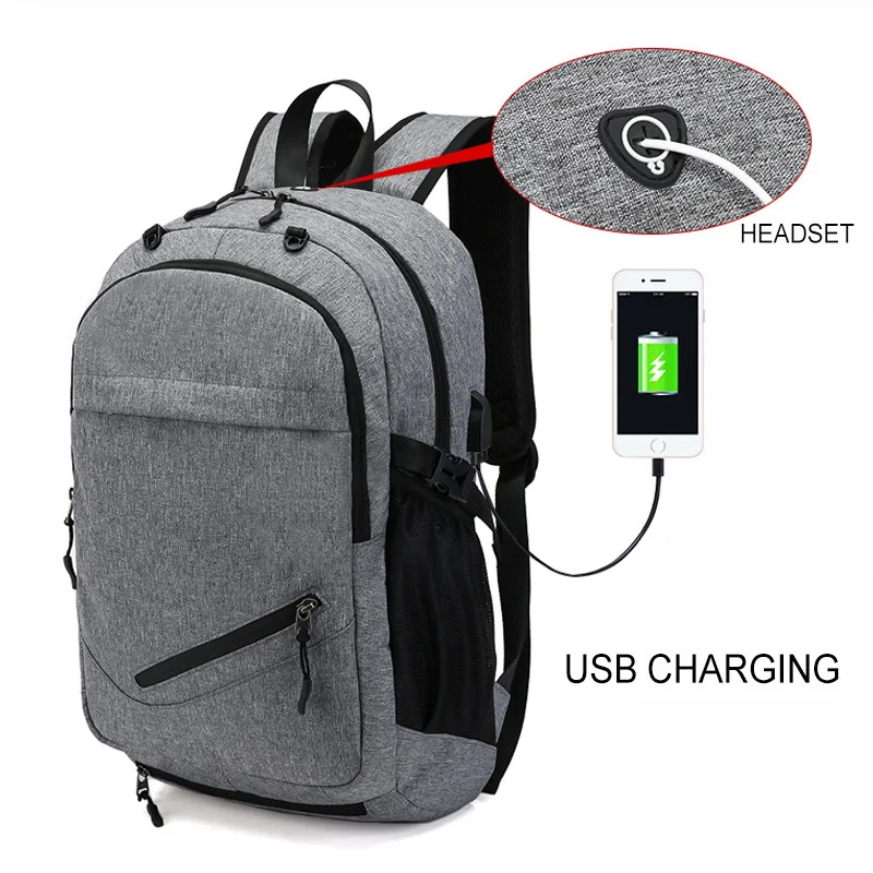 Schoolbags For Boys Student School Backpack Men Travel Bags Large Male Waterproof Laptop Basketball Usb Boy Schoolbag | Багаж и сумки
