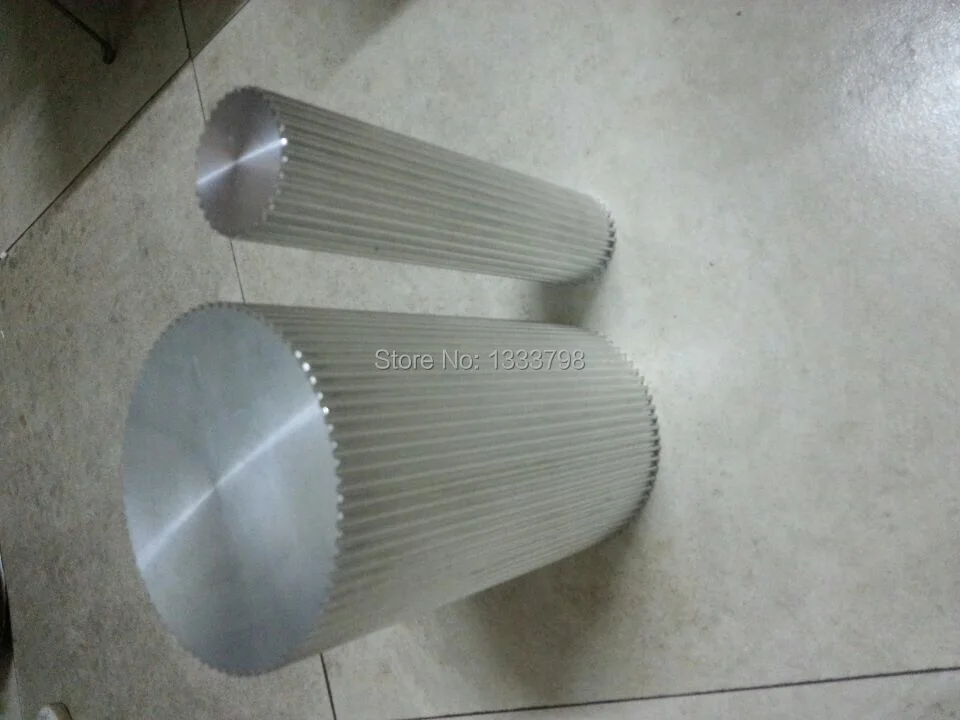 

OEM machine pulley customize design 200 mm length 60teeth HTD 8M bar stock
