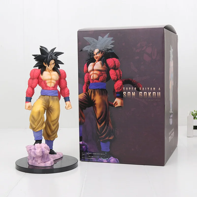 Экшн фигурка Dragon Ball Z Super Saiyan 4 Son Goku SS4 из ПВХ аниме игрушки игрушка в виде стрекозы