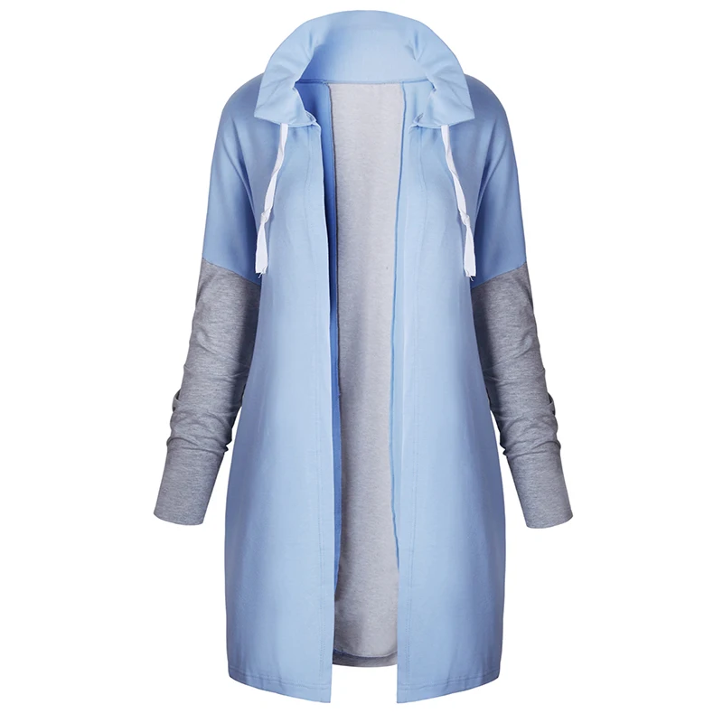 Irregular Cardigans Women Patchwork Plus Size Casual Loose Autumn Coverup Tops Female Sweater Coats DLD1224 |