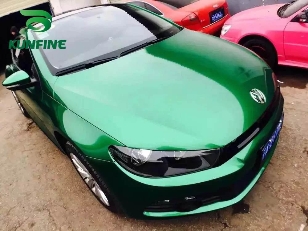 

Car Styling Wrap Aurora Green Car Vinyl film Body Sticker with Air Free Bubble for Vehiche Motorcycle 1.52*18M /Roll